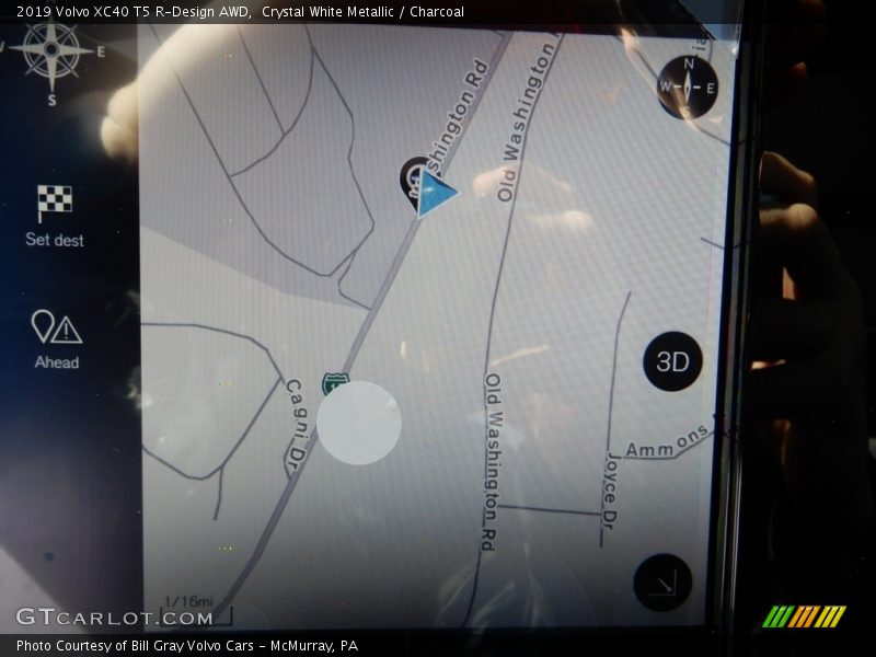 Navigation of 2019 XC40 T5 R-Design AWD