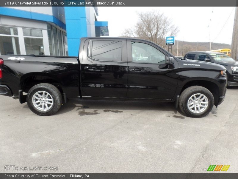 Black / Jet Black 2019 Chevrolet Silverado 1500 RST Crew Cab 4WD