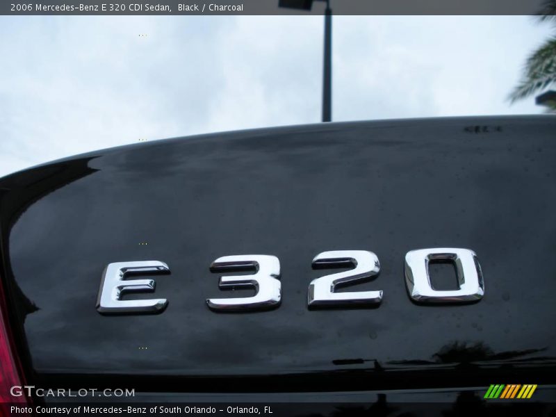 Black / Charcoal 2006 Mercedes-Benz E 320 CDI Sedan