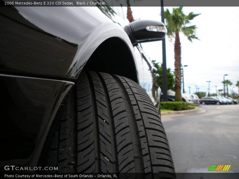 Black / Charcoal 2006 Mercedes-Benz E 320 CDI Sedan