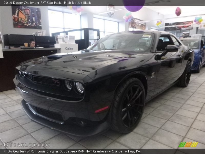 Pitch Black / Black 2019 Dodge Challenger R/T Scat Pack