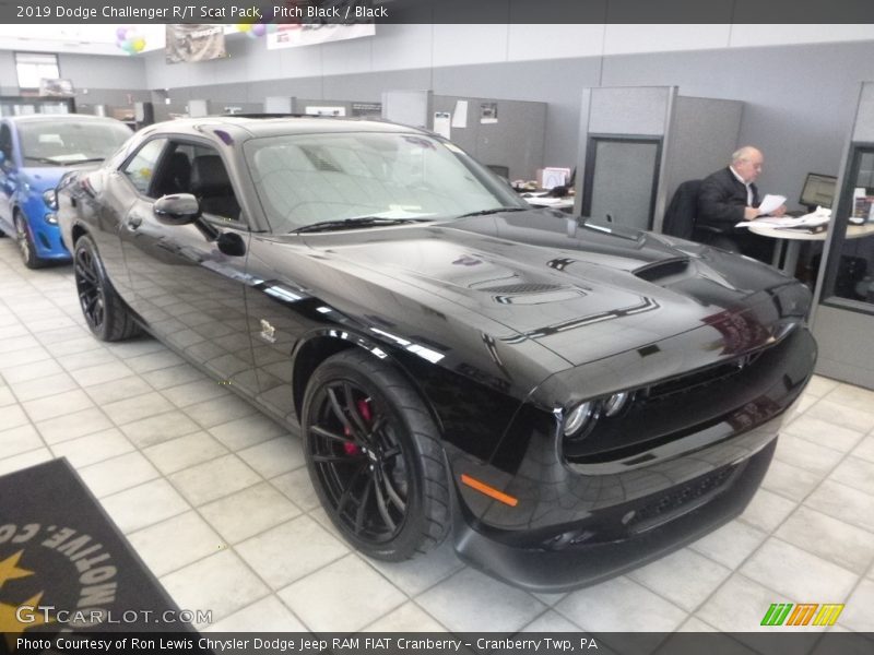 Pitch Black / Black 2019 Dodge Challenger R/T Scat Pack