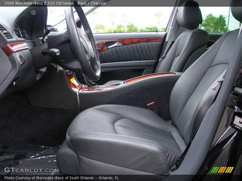 Black / Charcoal 2006 Mercedes-Benz E 320 CDI Sedan