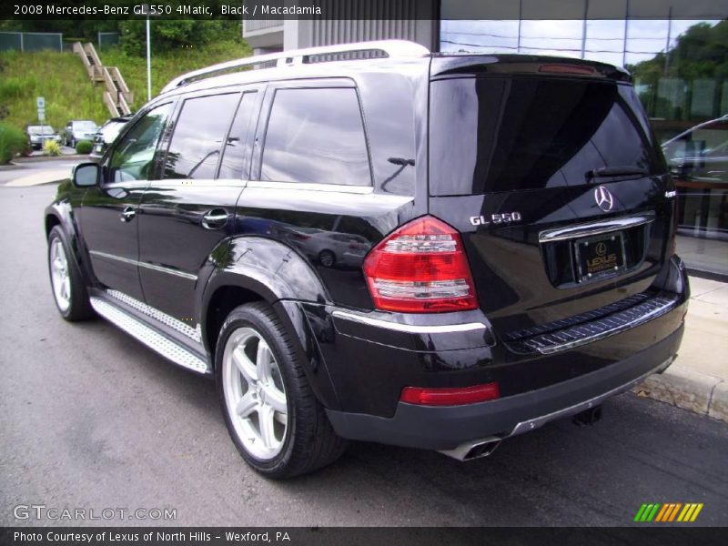 Black / Macadamia 2008 Mercedes-Benz GL 550 4Matic