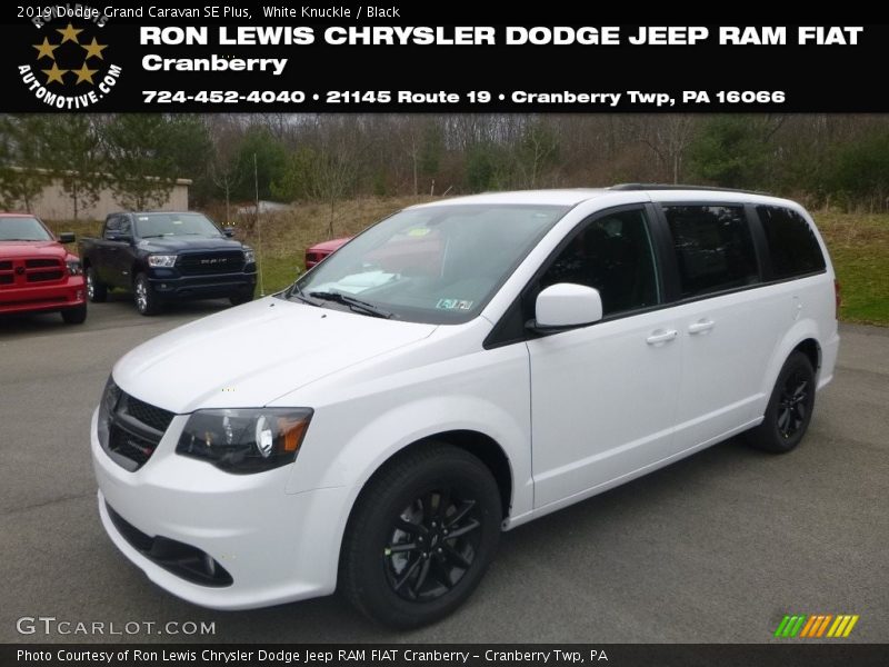White Knuckle / Black 2019 Dodge Grand Caravan SE Plus