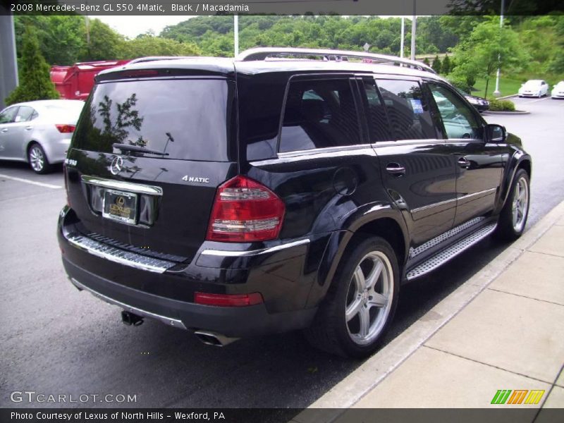Black / Macadamia 2008 Mercedes-Benz GL 550 4Matic