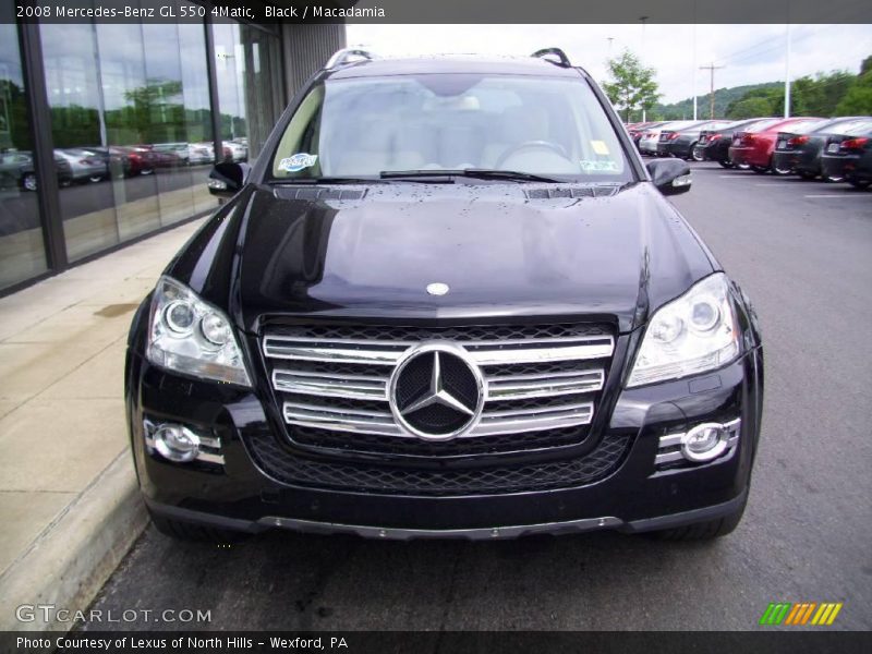 Black / Macadamia 2008 Mercedes-Benz GL 550 4Matic