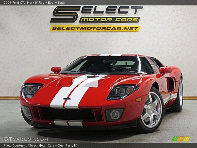 Mark IV Red / Ebony Black 2005 Ford GT