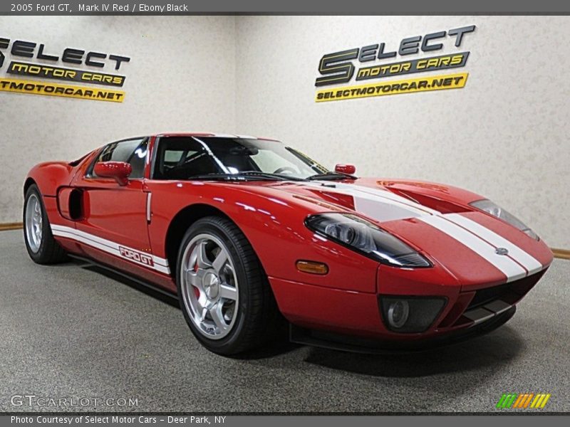 Mark IV Red / Ebony Black 2005 Ford GT