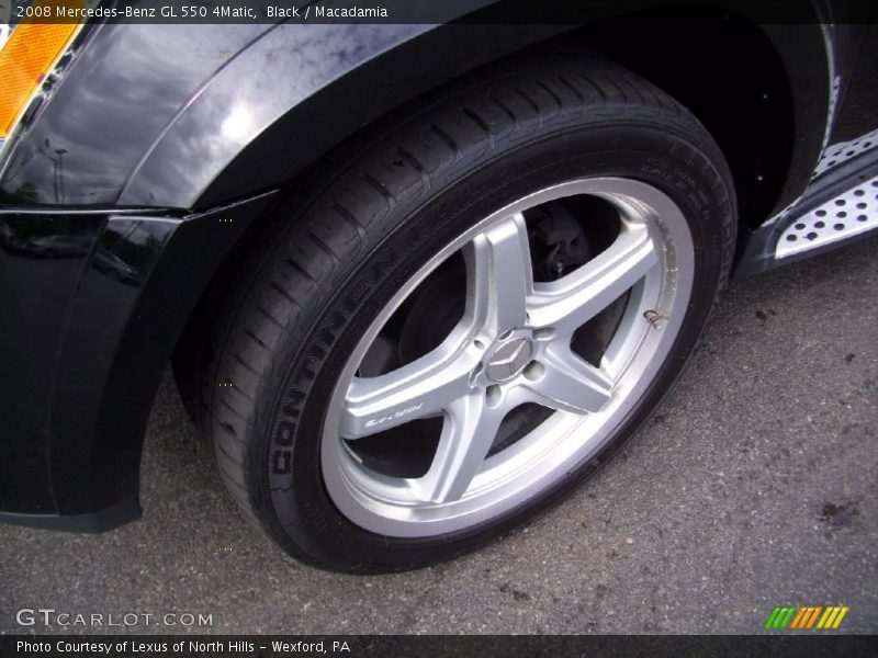 Black / Macadamia 2008 Mercedes-Benz GL 550 4Matic