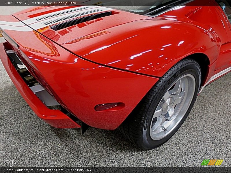 Mark IV Red / Ebony Black 2005 Ford GT
