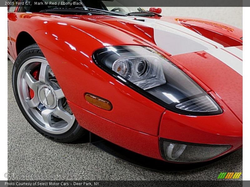 Mark IV Red / Ebony Black 2005 Ford GT