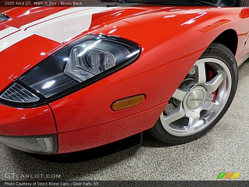 Mark IV Red / Ebony Black 2005 Ford GT