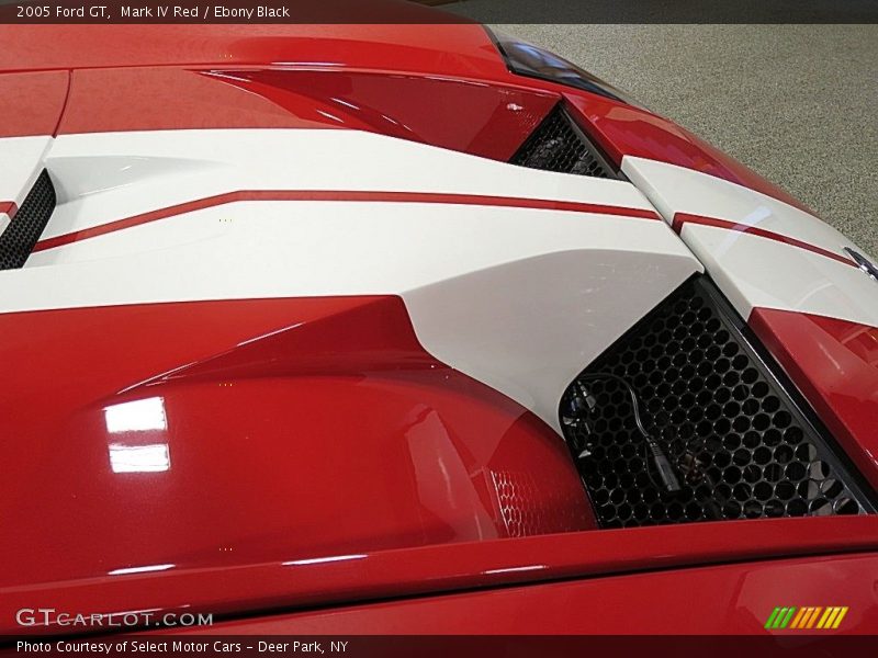 Mark IV Red / Ebony Black 2005 Ford GT