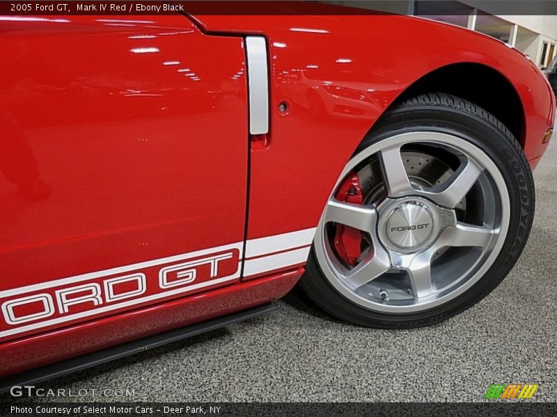 Mark IV Red / Ebony Black 2005 Ford GT