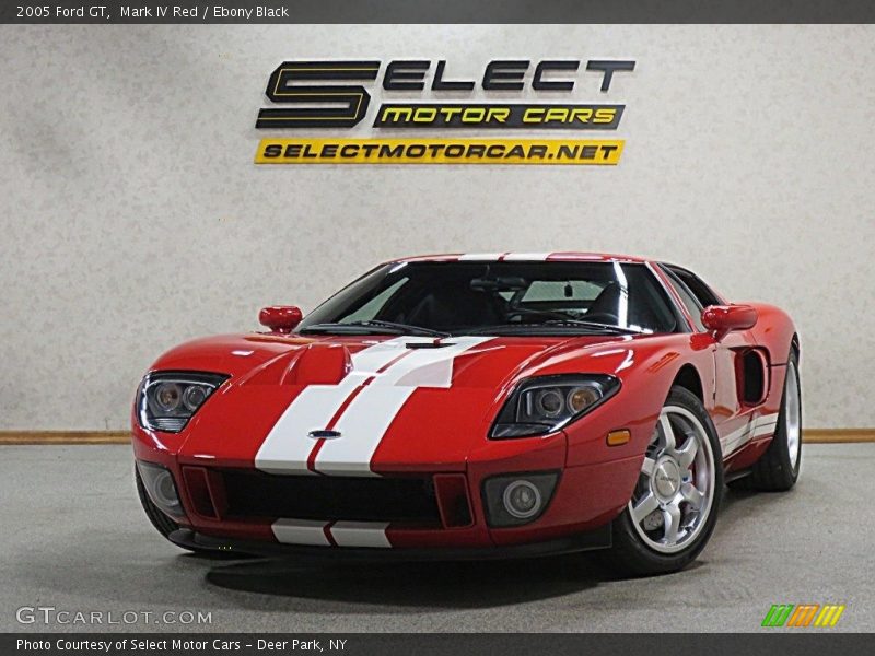 Mark IV Red / Ebony Black 2005 Ford GT