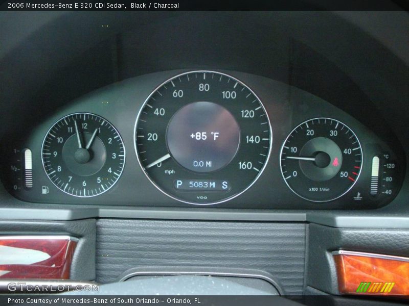 Black / Charcoal 2006 Mercedes-Benz E 320 CDI Sedan