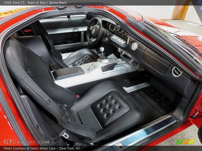 Mark IV Red / Ebony Black 2005 Ford GT