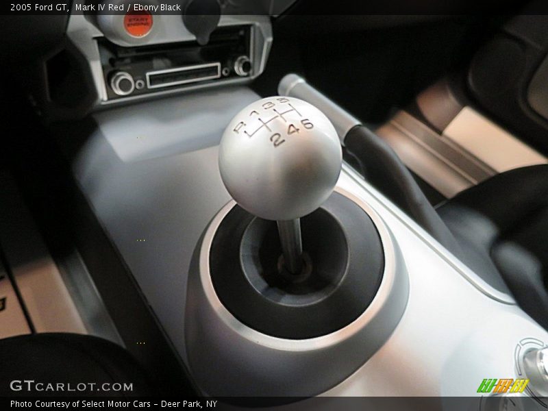 Mark IV Red / Ebony Black 2005 Ford GT