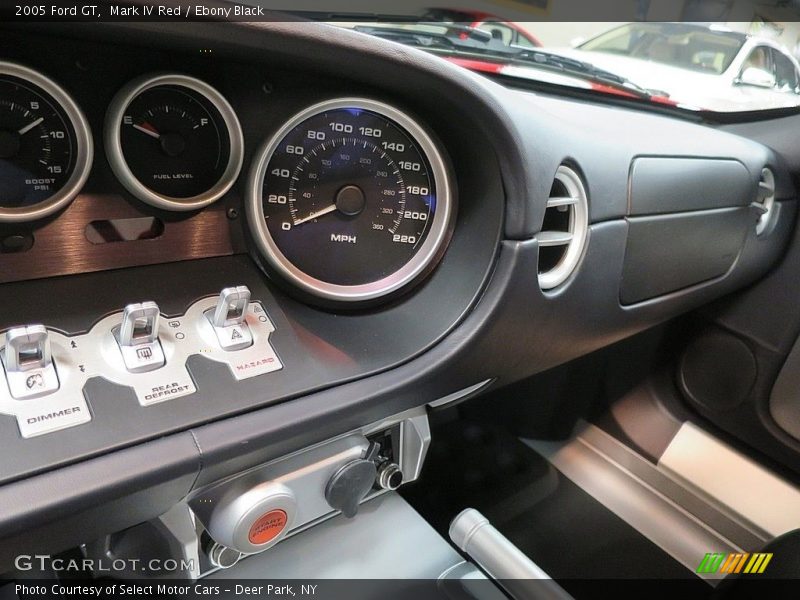 Mark IV Red / Ebony Black 2005 Ford GT