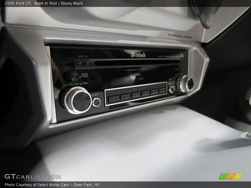 Mark IV Red / Ebony Black 2005 Ford GT