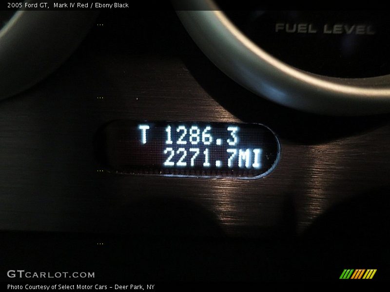 Mark IV Red / Ebony Black 2005 Ford GT