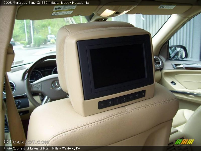 Black / Macadamia 2008 Mercedes-Benz GL 550 4Matic