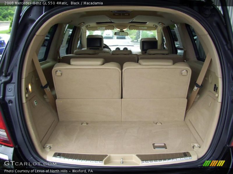 Black / Macadamia 2008 Mercedes-Benz GL 550 4Matic