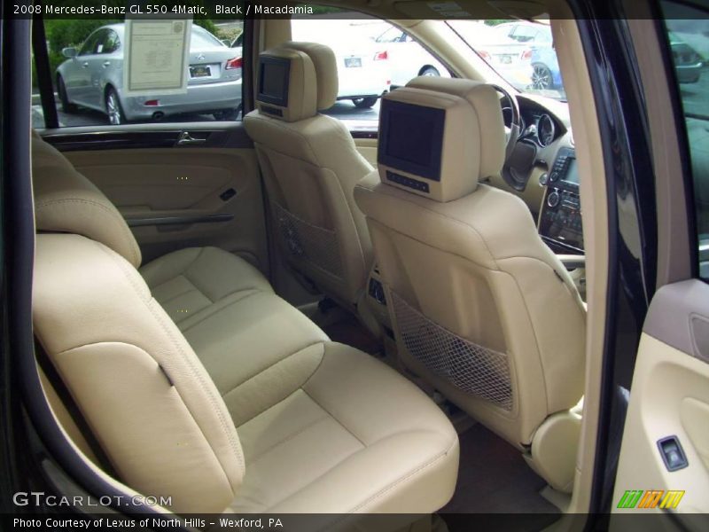 Black / Macadamia 2008 Mercedes-Benz GL 550 4Matic
