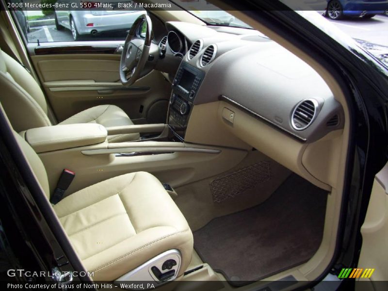 Black / Macadamia 2008 Mercedes-Benz GL 550 4Matic
