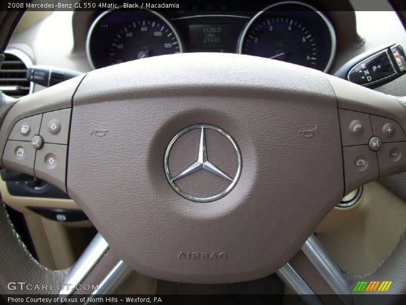 Black / Macadamia 2008 Mercedes-Benz GL 550 4Matic