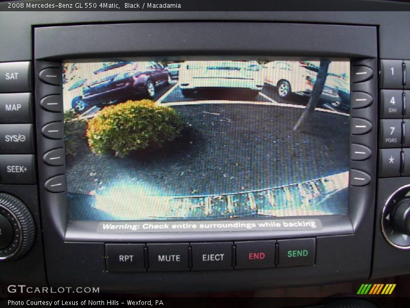 Black / Macadamia 2008 Mercedes-Benz GL 550 4Matic