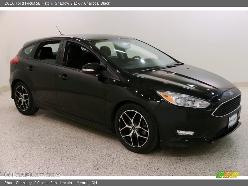 Shadow Black / Charcoal Black 2016 Ford Focus SE Hatch