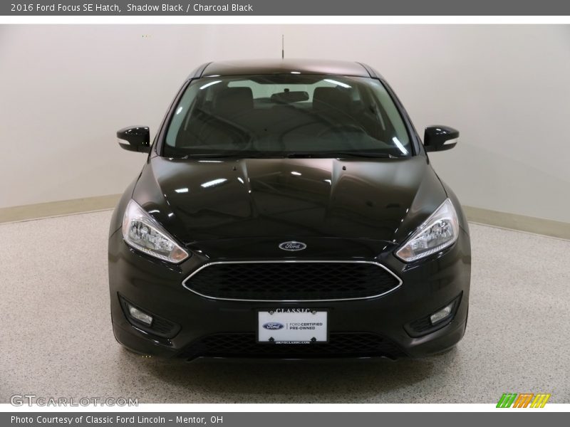 Shadow Black / Charcoal Black 2016 Ford Focus SE Hatch