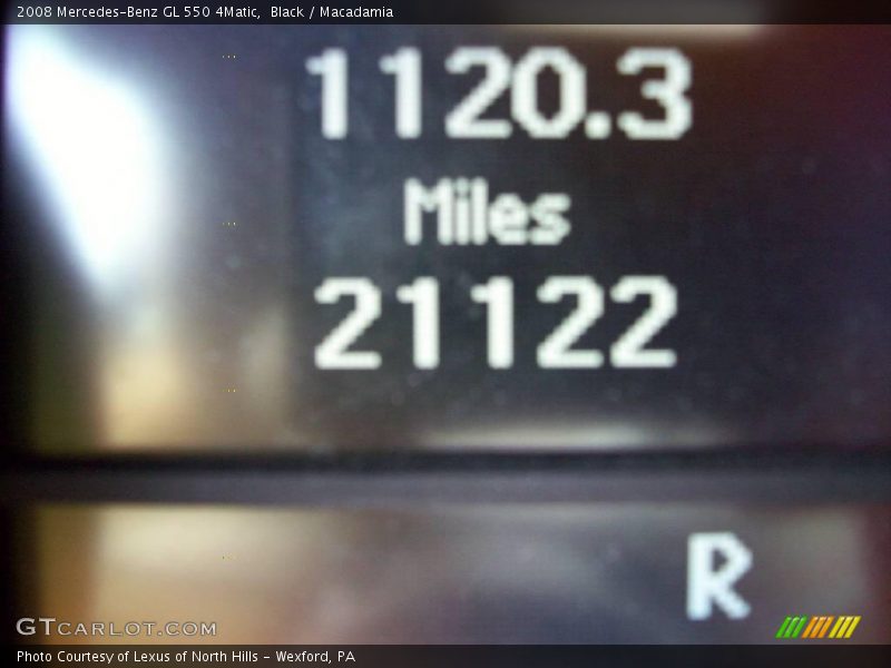 Black / Macadamia 2008 Mercedes-Benz GL 550 4Matic