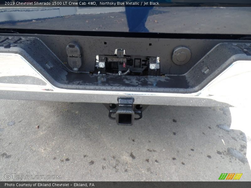 Northsky Blue Metallic / Jet Black 2019 Chevrolet Silverado 1500 LT Crew Cab 4WD