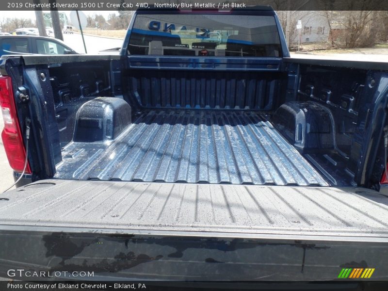 Northsky Blue Metallic / Jet Black 2019 Chevrolet Silverado 1500 LT Crew Cab 4WD