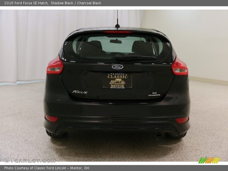 Shadow Black / Charcoal Black 2016 Ford Focus SE Hatch