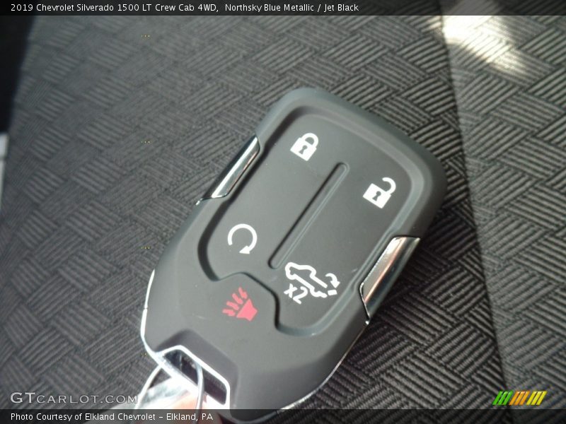 Keys of 2019 Silverado 1500 LT Crew Cab 4WD