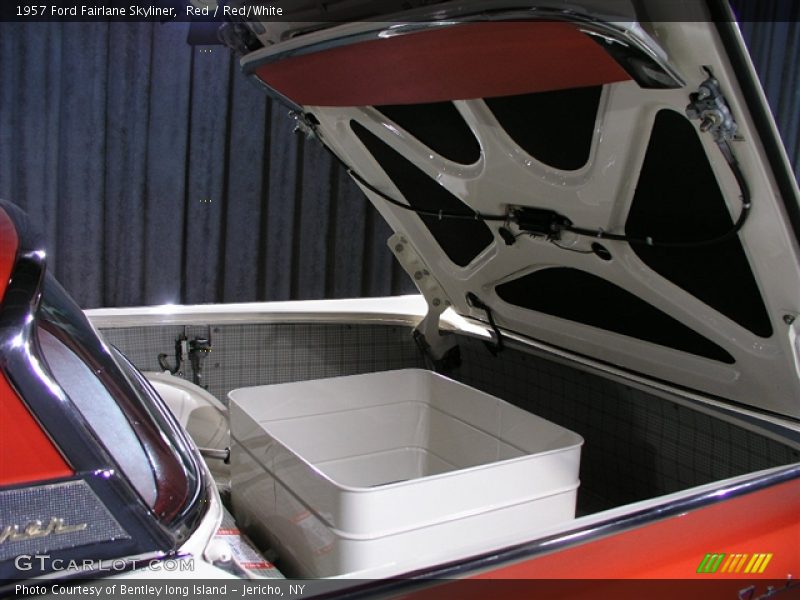 Red / Red/White 1957 Ford Fairlane Skyliner
