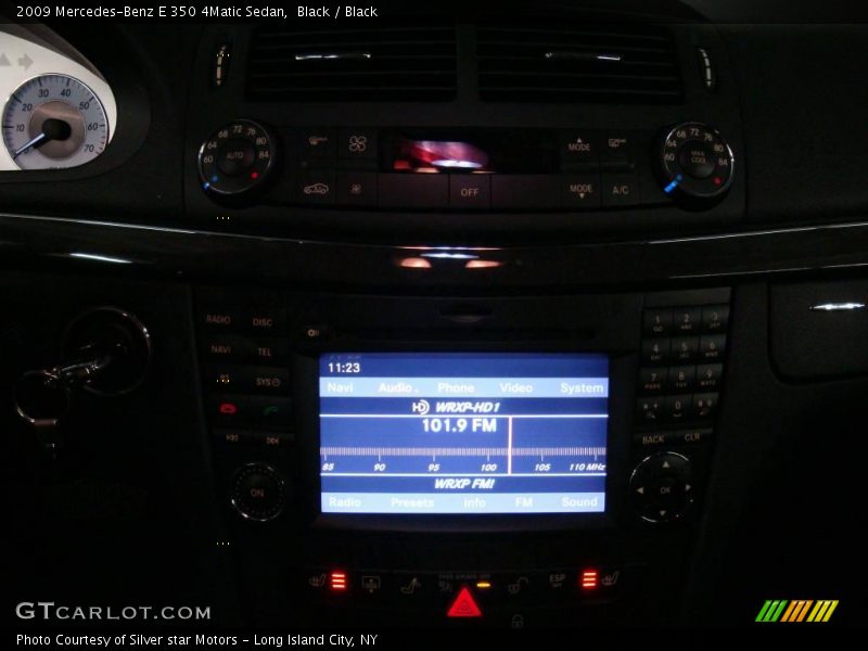 Black / Black 2009 Mercedes-Benz E 350 4Matic Sedan