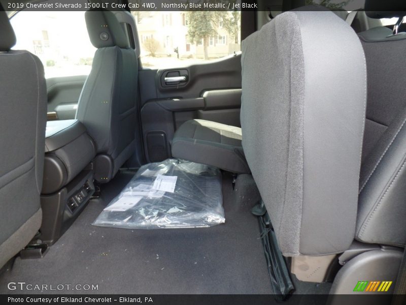 Northsky Blue Metallic / Jet Black 2019 Chevrolet Silverado 1500 LT Crew Cab 4WD