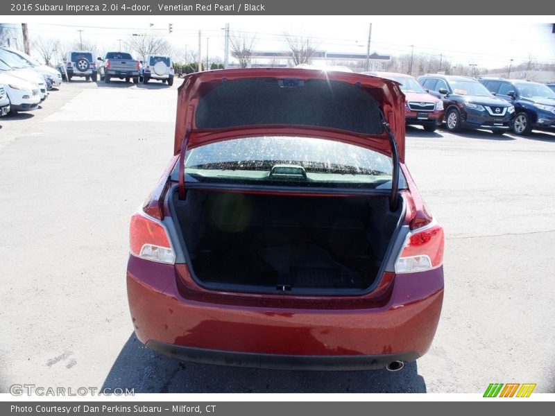Venetian Red Pearl / Black 2016 Subaru Impreza 2.0i 4-door
