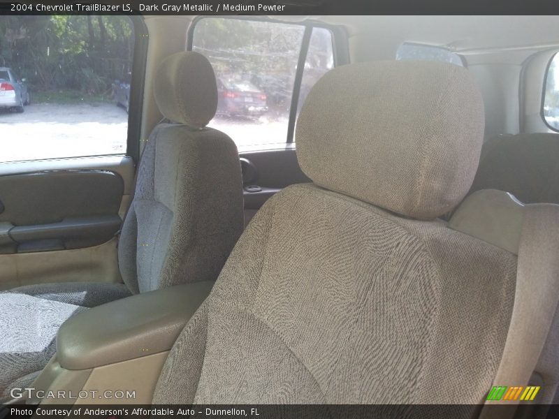 Dark Gray Metallic / Medium Pewter 2004 Chevrolet TrailBlazer LS