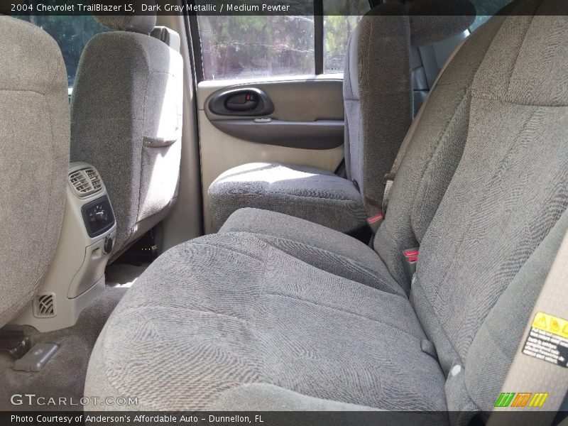 Dark Gray Metallic / Medium Pewter 2004 Chevrolet TrailBlazer LS