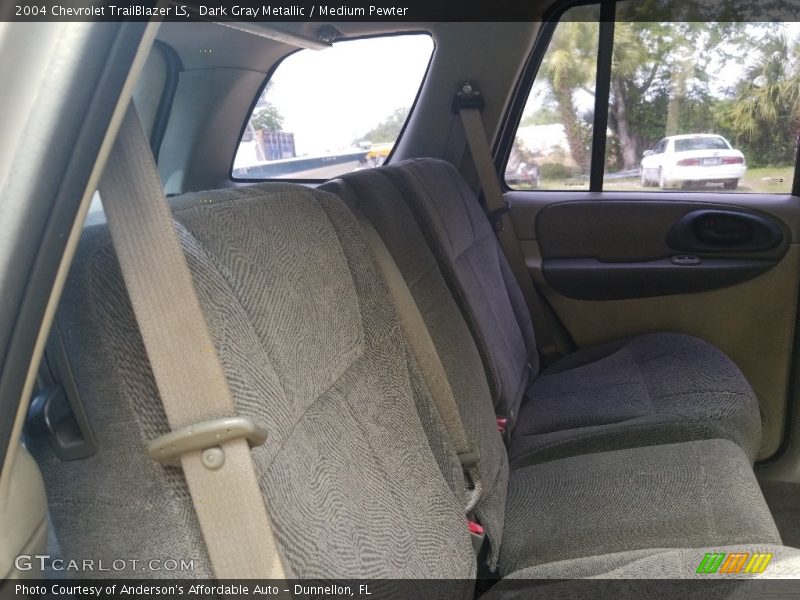 Dark Gray Metallic / Medium Pewter 2004 Chevrolet TrailBlazer LS