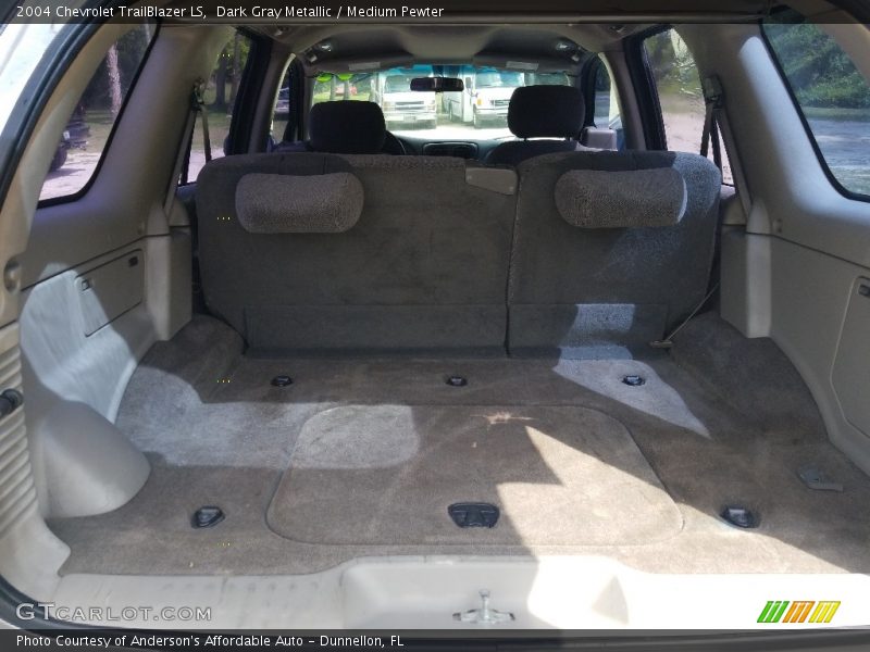 Dark Gray Metallic / Medium Pewter 2004 Chevrolet TrailBlazer LS