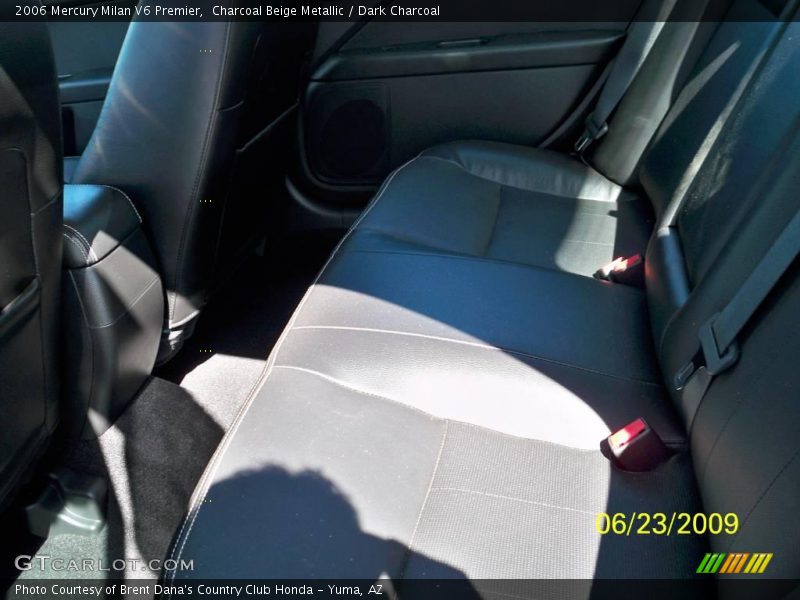 Charcoal Beige Metallic / Dark Charcoal 2006 Mercury Milan V6 Premier