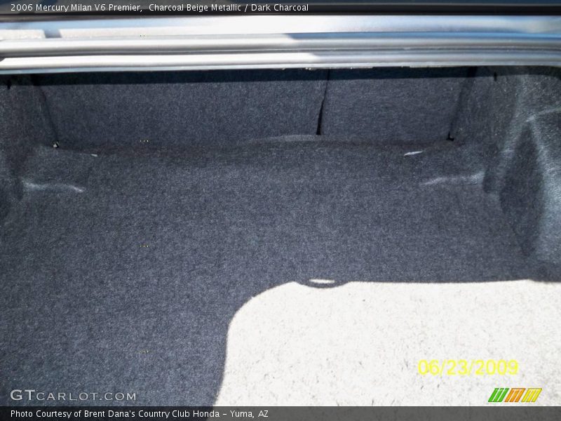 Charcoal Beige Metallic / Dark Charcoal 2006 Mercury Milan V6 Premier