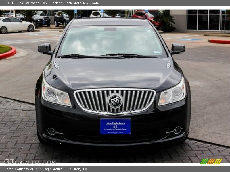 Carbon Black Metallic / Ebony 2011 Buick LaCrosse CXS